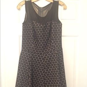 EnFocus Studio midi dress black & cream size 12